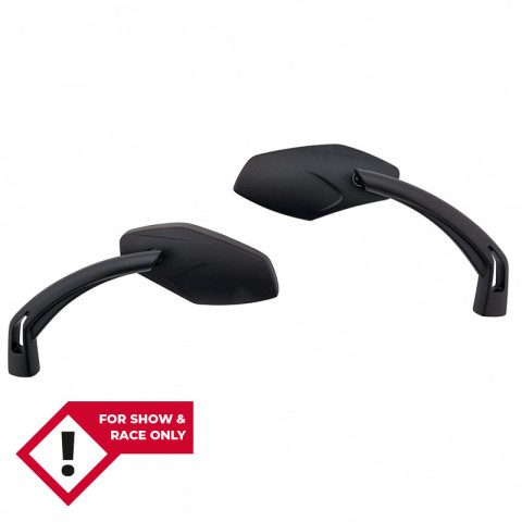 HIGHSIDER smart Handlebar mirror LUCA, black