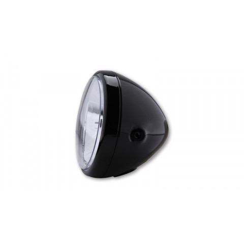 HIGHSIDER smart 7 inch headlight RENO, black glossy