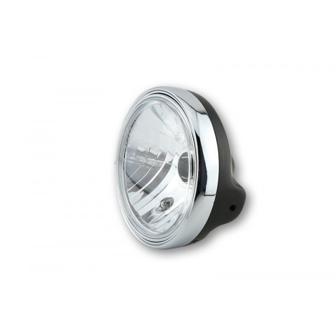 HIGHSIDER smart 7-inch LTD headlight, black glossy