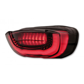 HIGHSIDER smart LED taillight HONDA CB 650 year 18-, reflector black, tinted