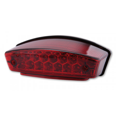 HIGHSIDER smart LED taillight MONSTER, red glass, E-approved