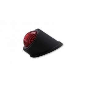 HIGHSIDER smart LED taillight OLD SCHOOL TYP1, black, red glass, E-approved