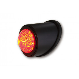 HIGHSIDER smart LED taillight OLD SCHOOL TYP1, black, red glass, E-approved