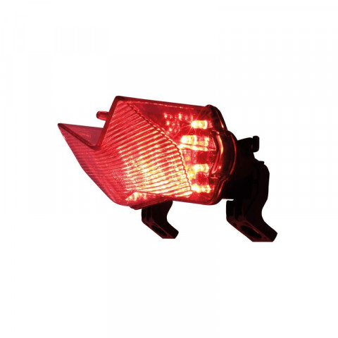 HIGHSIDER smart LED tail light with tinted glass, KAWASAKI Z 750/1000, ZX6R,ZX6RR