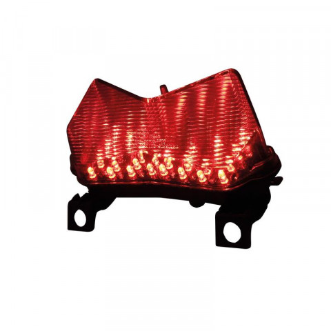 HIGHSIDER smart LED tail light with tinted glass, KAWASAKI Z 750/1000, ZX6R,ZX6RR