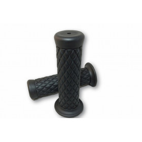 HIGHSIDER smart Custom Diamond Style Grips 1 inch black pair