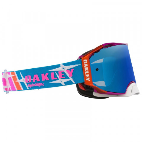 Masque OAKLEY Airbrake MX - TLD Speed Stars écran Black Ice Iridium