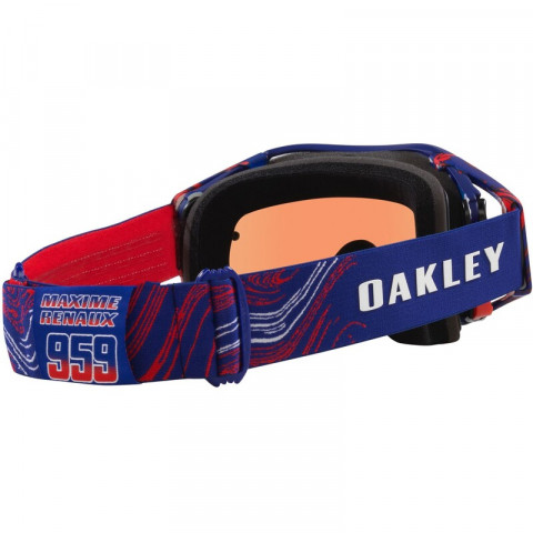 Masque OAKLEY Airbrake MX - Renaux Signature écran Prizm MX Torch Iridium