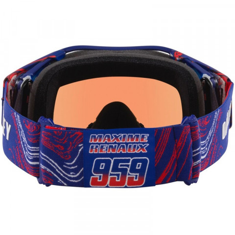 Masque OAKLEY Airbrake MX - Renaux Signature écran Prizm MX Torch Iridium