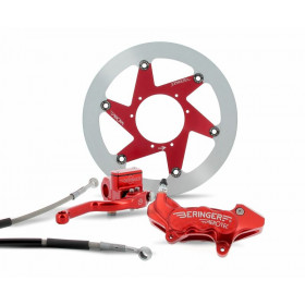 Kit freinage complet BERINGER Top Race roue 16.5'' étrier Aerotec® radial 4 pistons - rouge