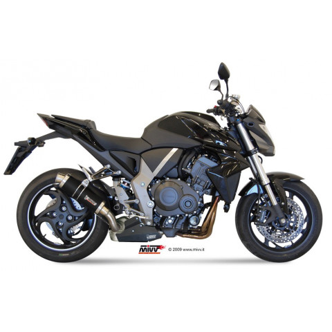 Silencieux MIVV GP inox brossé noir Honda CB1000R