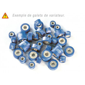 Jeu de 8 galets POLINI 26,1X12,8mm, 14,6g, SUZUKI Burgman 400