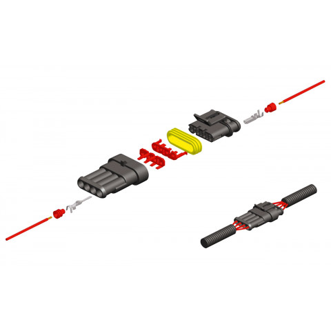 Cosse femelle générique BIHR Ø0,85mm²/1,25mm² 