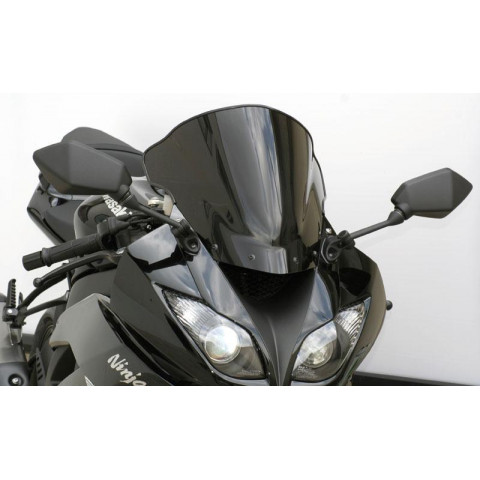 BULLE RACING NOIR POUR ZX10R '08-09, ZX6R '09