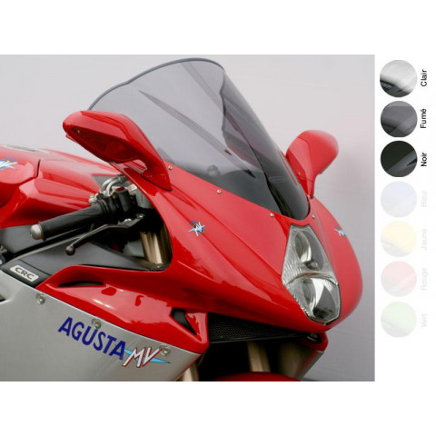 BULLE MRA TYPE RACING FUMEE POUR MV AGUSTA F4 1000