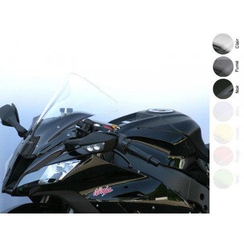 BULLE MRA TYPE RACING FUMEE POUR KAWASAKI ZX10R '11-12