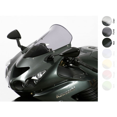 BULLE TOURISME NOIRE KAWASAKI ZZR 1400 2006-