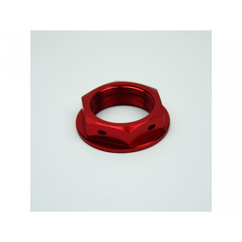 Ecrou de colonne de direction SCAR rouge Honda CRF250/450R