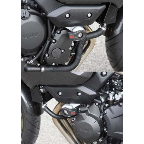 KIT FIXATION CRASH PAD POUR YAMAHA XJ6 N, S 2009