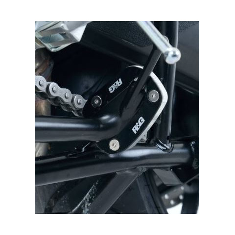 Patin de béquille R&G RACING argent Yamaha MT-09 Tracer