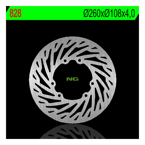 Disque de frein avant gauche NG 828 rond fixe Rieju