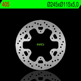 Disque de frein arrière NG 405 rond fixe