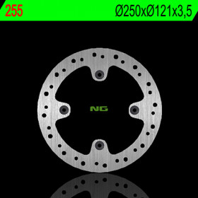 Disque de frein avant droit NG 255 rond fixe Suzuki