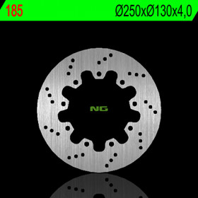 Disque de frein avant gauche NG 185 rond fixe Kawasaki KLR600