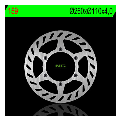 Disque de frein avant gauche NG 159 rond fixe Beta ALP 400