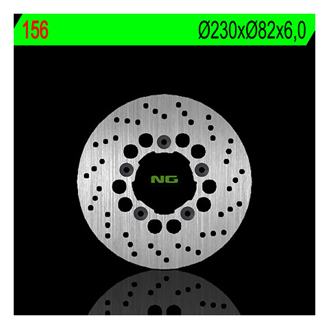 Disque de frein arrière droit NG 156 rond fixe Kawasaki