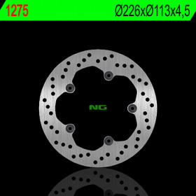 Disque de frein arrière NG 1275 rond fixe Peugeot Geopolis 125