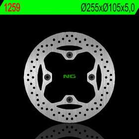 Disque de frein arrière NG 1259 rond fixe Triumph