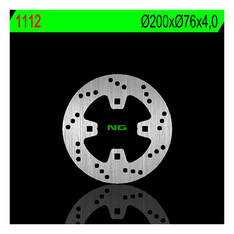 Disque de frein arrière NG 1112 rond fixe KTM