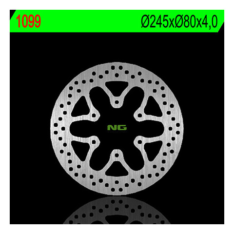 Disque de frein avant gauche NG 1099 rond fixe