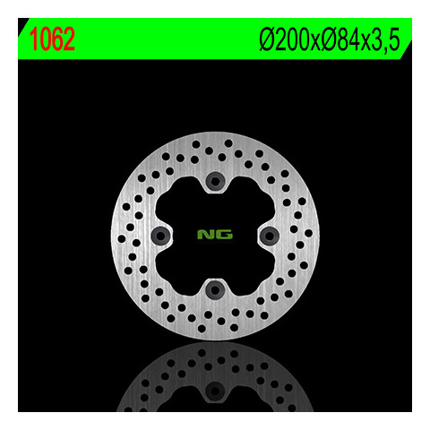 Disque de frein avant NG 1062 rond fixe Kawasaki