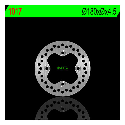 Disque de frein arrière NG 1017 rond fixe Can Am