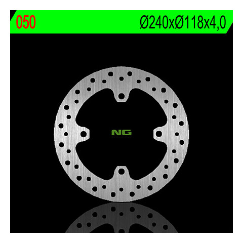 Disque de frein avant gauche NG 050 rond fixe Honda XR600R