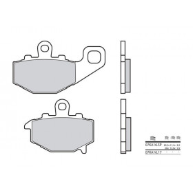 Plaquettes de frein BREMBO 07KA16 SP métal fritté Kawasaki