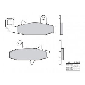 Plaquettes de frein BREMBO 07SU15SA métal fritté Suzuki