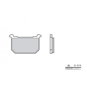 Plaquettes de frein BREMBO 07KA0506 organique