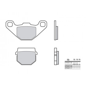 Plaquettes de frein BREMBO 07KA07SX métal fritté