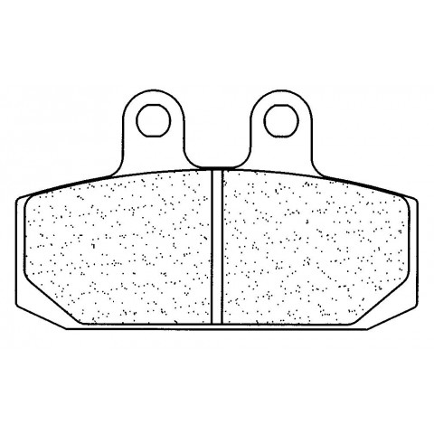 Plaquettes de frein CL BRAKES 2794S4 métal fritté