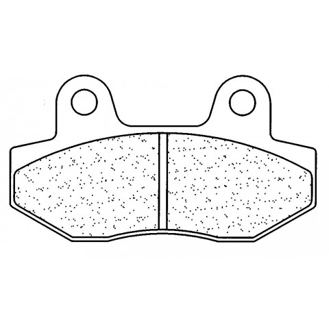 Plaquettes de frein CL BRAKES 2621S4 métal fritté