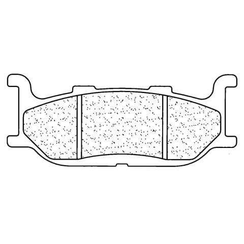 Plaquettes de frein CL BRAKES 2391S4 métal fritté