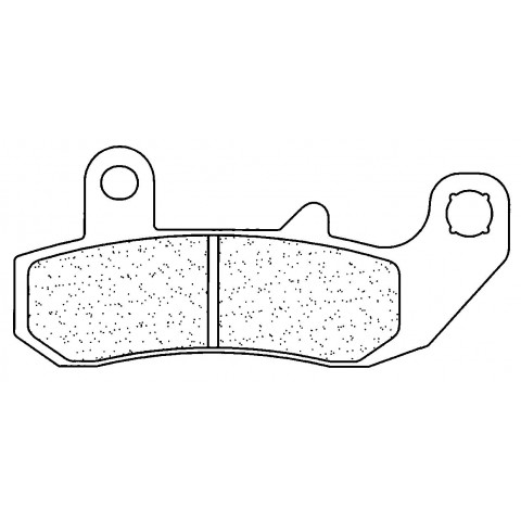 Plaquettes de frein CL BRAKES 2388S4 métal fritté