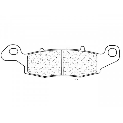 Plaquettes de frein CL BRAKES 2384S4 métal fritté