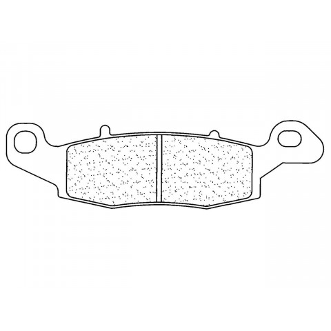 Plaquettes de frein CL BRAKES 2383S4 métal fritté