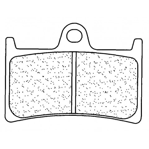 Plaquettes de frein CL BRAKES 2361A3+ métal fritté