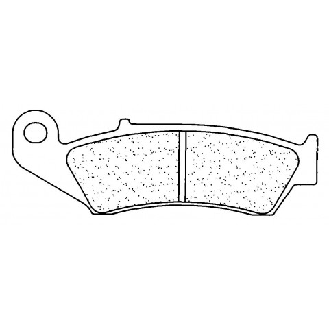 Plaquettes de frein CL BRAKES 2302MX10 métal fritté