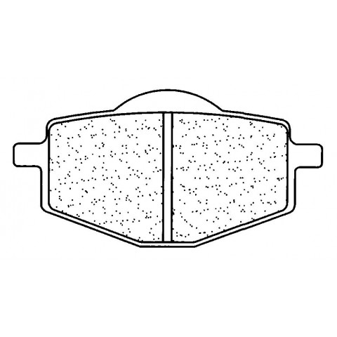 Plaquettes de frein CL BRAKES 2284A3+ métal fritté